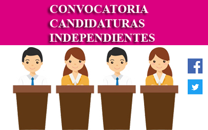 Convocatoria para Candidaturas Independientes