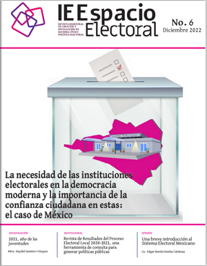 Revista Institucional IEEspacio Electoral Número Seis